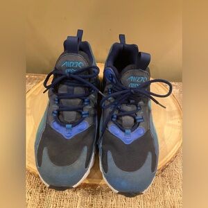 Nike Air Max 270 React GS‎ Shoes Blue Kids Youth 7Y Womens 8.5 - 9 BQ0103-400